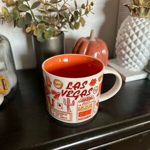 Starbucks Las Vegas Souvenir Mug “Been There Series” - Red and White Colors